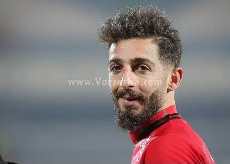 عکس بامزه از گلزن پرسپولیس در فینال آسیا