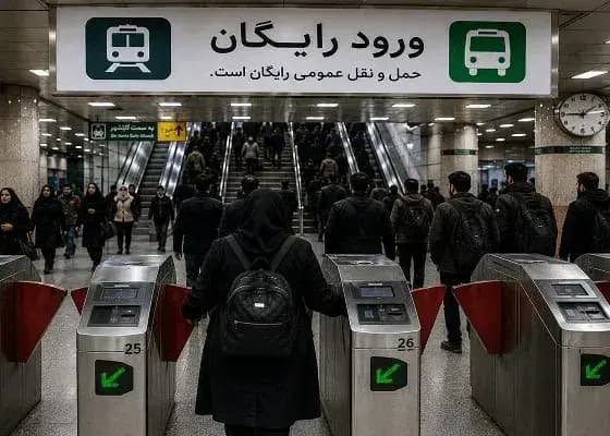 مترو تهران فقط تا این تاریخ رایگان است