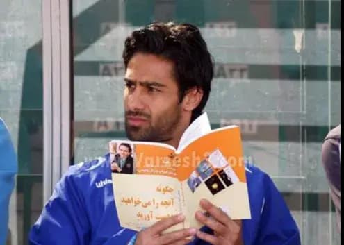 ستاره مغموم پرسپولیس: با ژست فرهاد مجیدی!