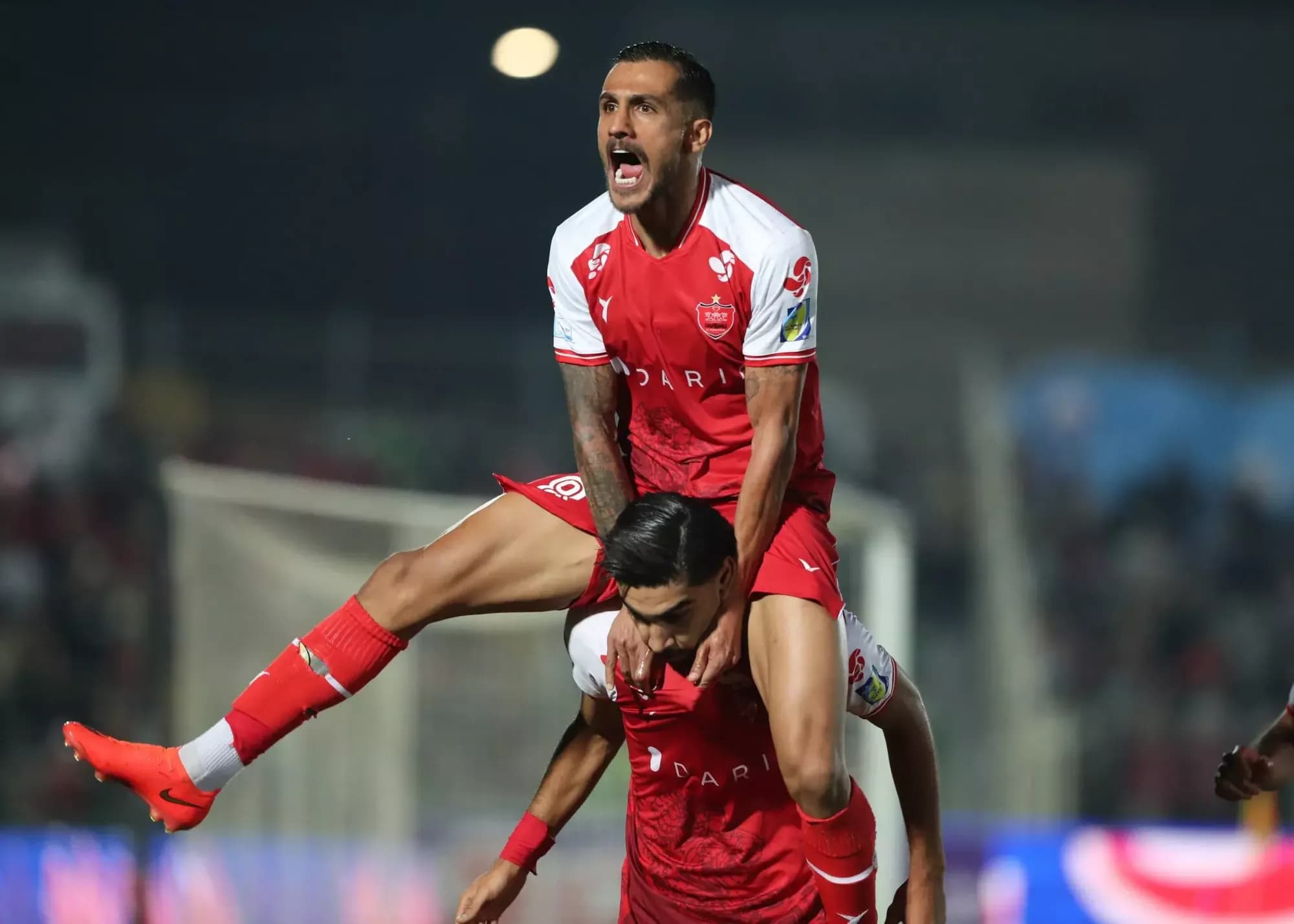 تیکدری از گلزنان پرسپولیس خوشحال‌تر بود!(عکس)