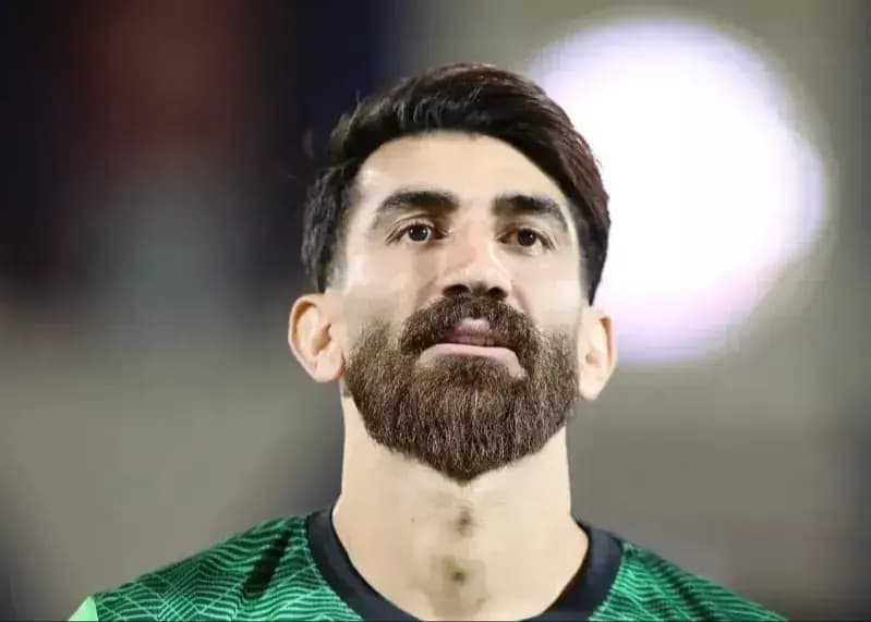 و بالاخره واکنش بیرانوند به بحث سربازی! (عکس)