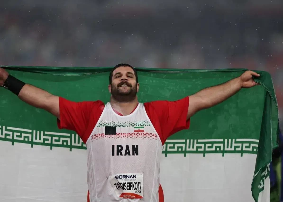 سورپرایز پرتابگر ایران: طلای هفتم زیر‌ باران