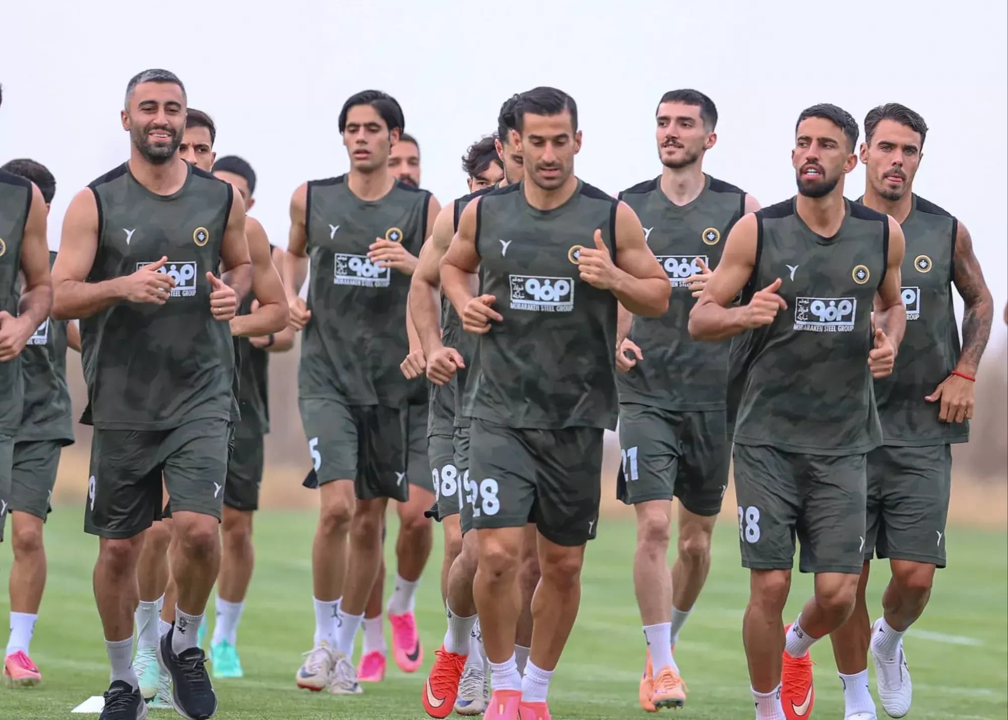 بازگشت ملی پوشان سپاهان به تمرینات(عکس)