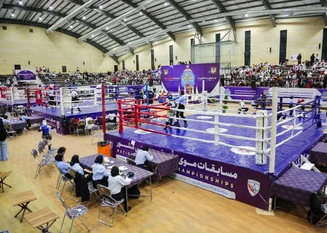 مسابقات موی‌تای قهرمانی کشور در قم آغاز شد